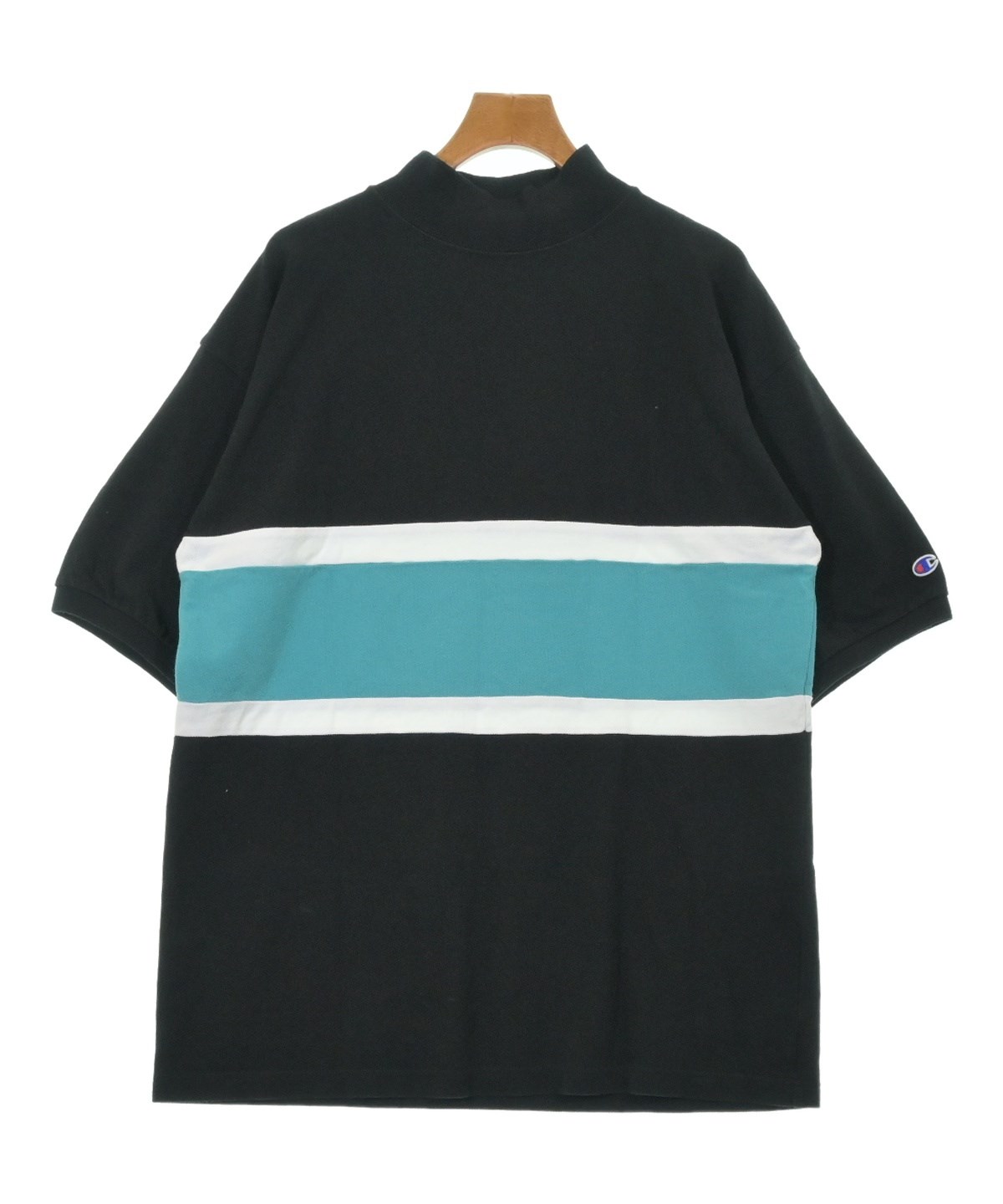 レア　00-01 パルマ　チャンピオン　サードユニフォーム　タグ付き CHAMPION（チャンピオン）Tシャツ・カットソー 黒 サイズ:M