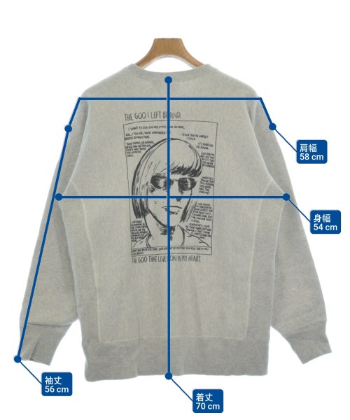 CHAMPION（チャンピオン）スウェット グレー サイズ:L メンズ/2200621953039