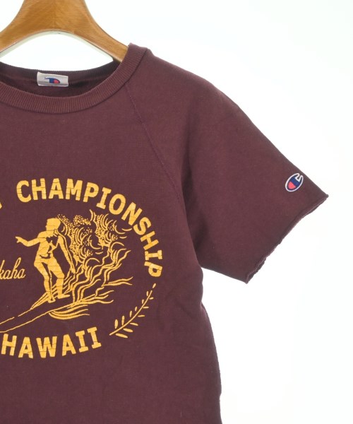 CHAMPION（チャンピオン）Tシャツ・カットソー 赤 サイズ:S レディース/2200611791030