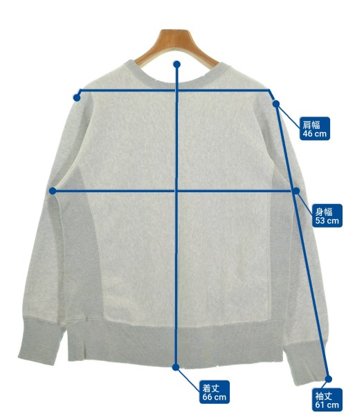 CHAMPION（チャンピオン）スウェット グレー サイズ:M レディース/2200614798111