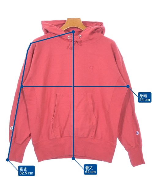 CHAMPION（チャンピオン）パーカー 赤 サイズ:S レディース/2200617633105