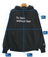 CHAMPION（チャンピオン）パーカー 黒 サイズ:L メンズ/2200626591038