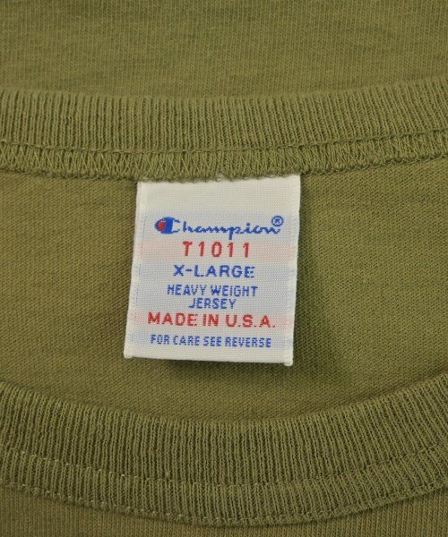 CHAMPION（チャンピオン）Tシャツ・カットソー カーキ サイズ:XL メンズ/2200626116040