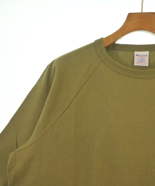 CHAMPION（チャンピオン）Tシャツ・カットソー カーキ サイズ:XL メンズ/2200626116040