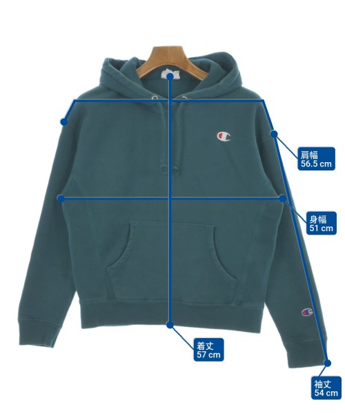 CHAMPION（チャンピオン）パーカー 緑 サイズ:M メンズ/2200628810038
