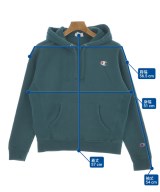 CHAMPION（チャンピオン）パーカー 緑 サイズ:M メンズ/2200628810038