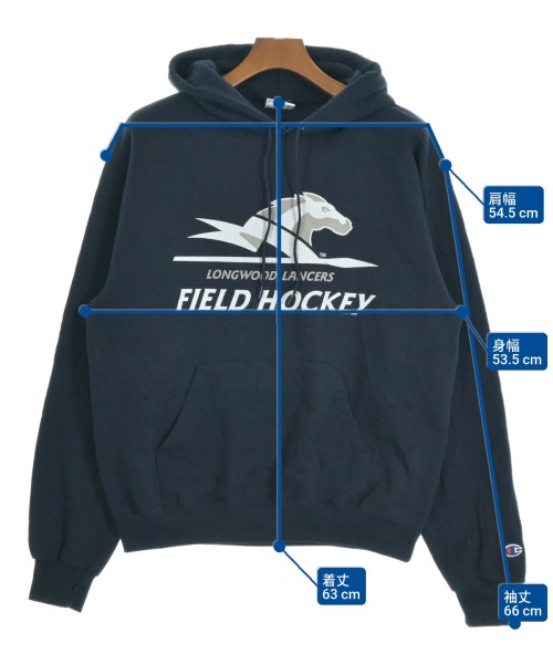 CHAMPION（チャンピオン）パーカー 紺 サイズ:M メンズ/2200628810267