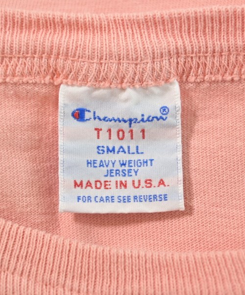 CHAMPION（チャンピオン）Tシャツ・カットソー ピンク サイズ:S メンズ/2200617612094
