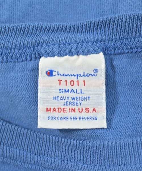 CHAMPION（チャンピオン）Tシャツ・カットソー 青 サイズ:S メンズ/2200617612124