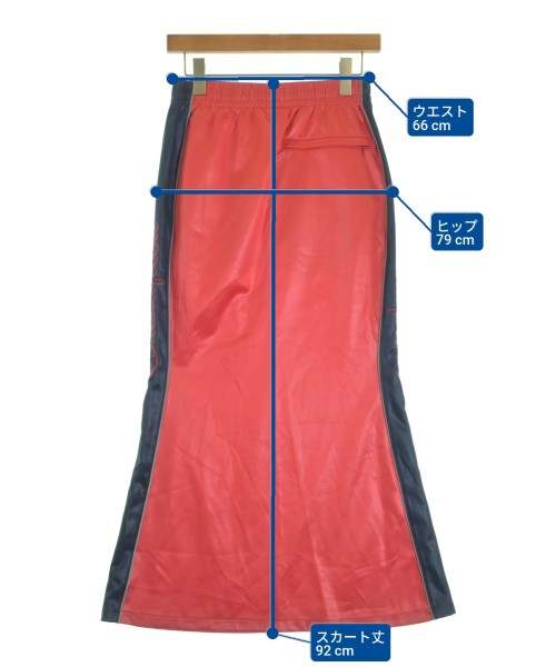 CHAMPION（チャンピオン）ロング・マキシ丈スカート 赤 サイズ:M レディース/2200629526082