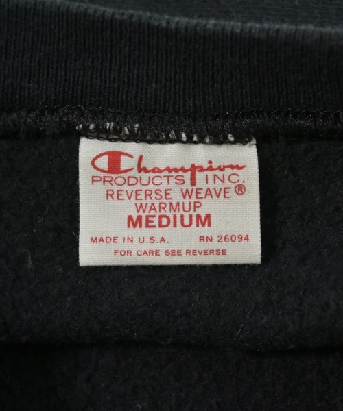 CHAMPION（チャンピオン）スウェット 黒 サイズ:M メンズ/2200630993026