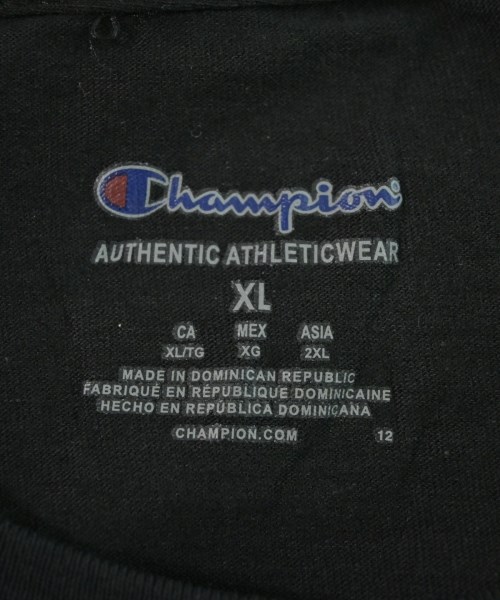 CHAMPION（チャンピオン）Tシャツ・カットソー 黒 サイズ:XL メンズ/2200615478180