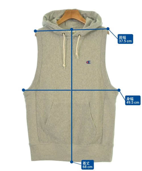 CHAMPION（チャンピオン）パーカー グレー サイズ:S レディース/2200626151010