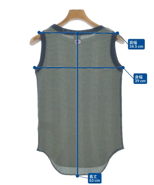 CHAMPION（チャンピオン）ノースリーブ 緑 サイズ:M レディース/2200631923114