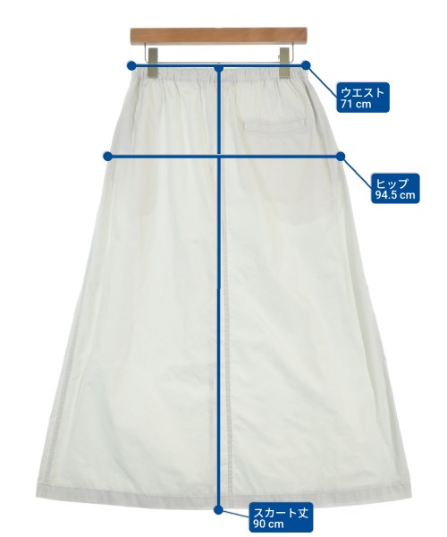 CHAMPION（チャンピオン）ロング・マキシ丈スカート 白 サイズ:M レディース/2200633465018