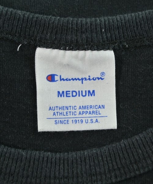 CHAMPION（チャンピオン）Tシャツ・カットソー 黒 サイズ:M メンズ/2200633544171