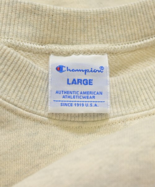 CHAMPION（チャンピオン）スウェット ベージュ サイズ:L メンズ/2200629391017