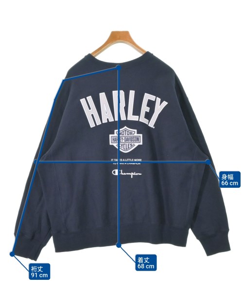 CHAMPION（チャンピオン）スウェット 紺 サイズ:XL メンズ/2200631567073