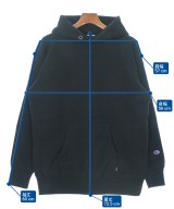 CHAMPION（チャンピオン）パーカー 黒 サイズ:L メンズ/2200634321139