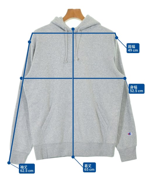 CHAMPION（チャンピオン）パーカー グレー サイズ:L レディース/2200610271014