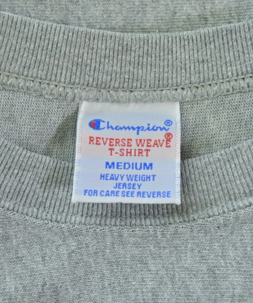 CHAMPION（チャンピオン）Tシャツ・カットソー グレー サイズ:M レディース/2200607320138