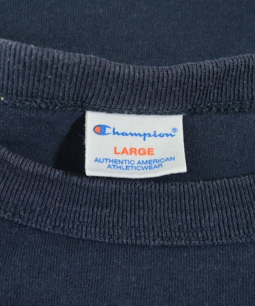 CHAMPION（チャンピオン）Tシャツ・カットソー 紺 サイズ:L メンズ/2200607320169
