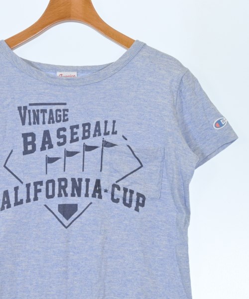 CHAMPION（チャンピオン）Tシャツ・カットソー 青 サイズ:M レディース/2200610869020