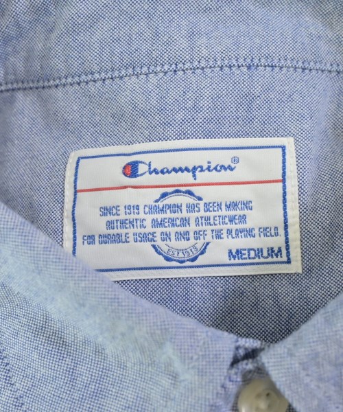 CHAMPION（チャンピオン）カジュアルシャツ 青 サイズ:M メンズ/2200612253032
