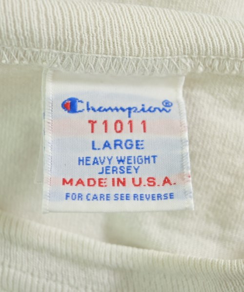 CHAMPION（チャンピオン）Tシャツ・カットソー 白 サイズ:L メンズ/2200612329065
