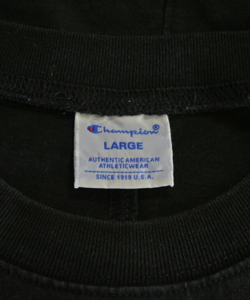 CHAMPION（チャンピオン）Tシャツ・カットソー 黒 サイズ:L メンズ/2200614522143