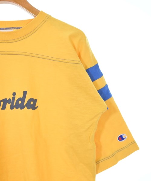 CHAMPION（チャンピオン）Tシャツ・カットソー 黄 サイズ:M レディース/2200609844014