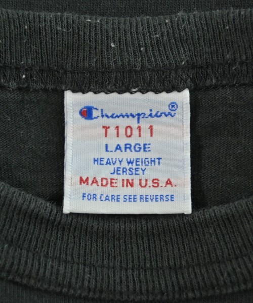 CHAMPION（チャンピオン）Tシャツ・カットソー 黒 サイズ:L メンズ/2200618253128