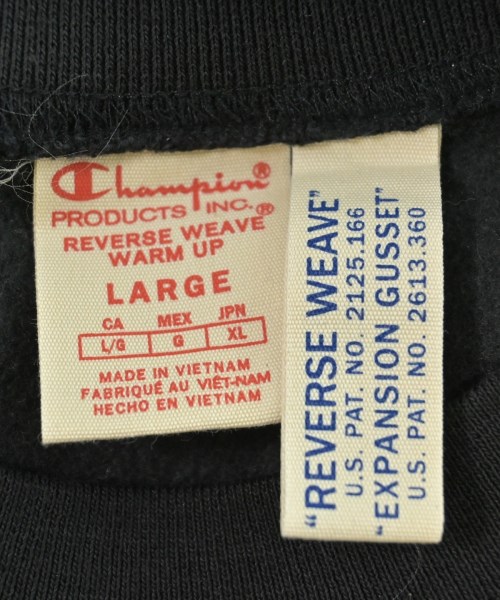 CHAMPION（チャンピオン）スウェット 黒 サイズ:L メンズ/2200597214172