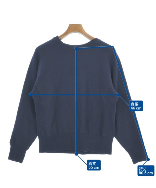 CHAMPION（チャンピオン）スウェット 紺 サイズ:S レディース/2200611416025