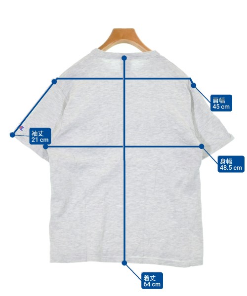 CHAMPION（チャンピオン）Tシャツ・カットソー グレー サイズ:M メンズ/2200620322089