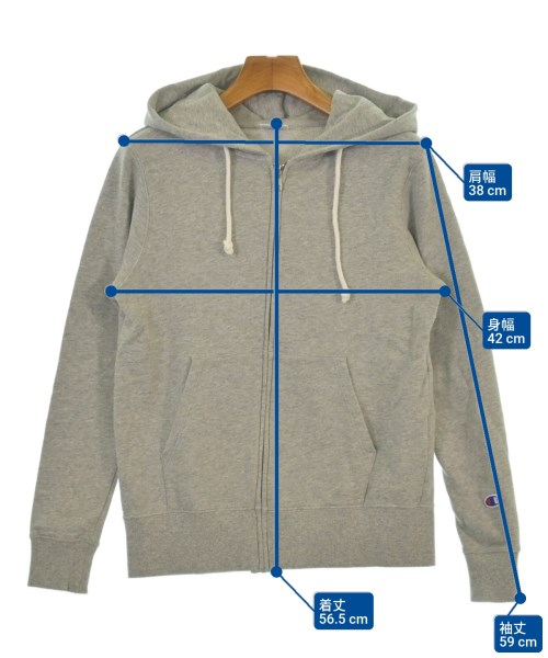 CHAMPION（チャンピオン）パーカー グレー サイズ:M レディース/2200614634150