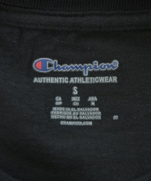 CHAMPION（チャンピオン）Tシャツ・カットソー 黒 サイズ:S メンズ/2200670599196