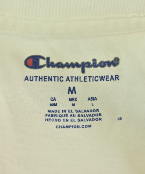 CHAMPION（チャンピオン）Tシャツ・カットソー 白 サイズ:M メンズ/2200669640038