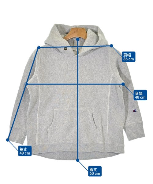 CHAMPION（チャンピオン）パーカー グレー サイズ:M レディース/2200671364229