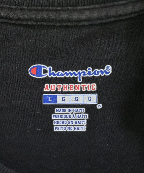 CHAMPION（チャンピオン）Tシャツ・カットソー 黒 サイズ:L メンズ/2200672947131