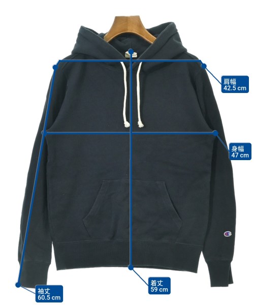 CHAMPION（チャンピオン）パーカー 紺 サイズ:M レディース/2200670617180