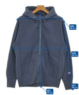 CHAMPION（チャンピオン）パーカー 紺 サイズ:XL メンズ/2200674692220