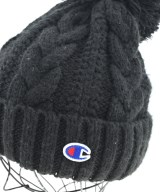 CHAMPION（チャンピオン）ニットキャップ・ビーニー 黒 サイズ:- レディース/2200674097445