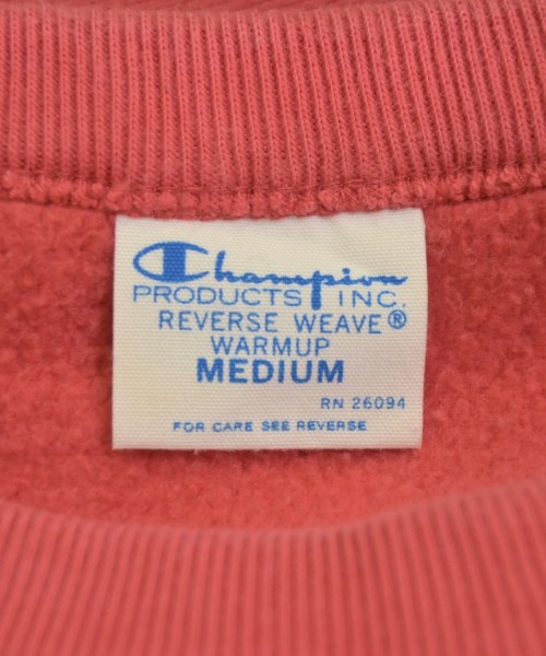 CHAMPION（チャンピオン）スウェット 赤 サイズ:M レディース/2200677343044