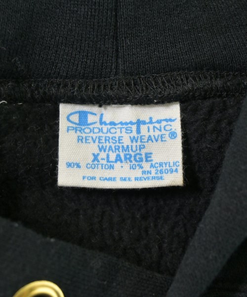 CHAMPION（チャンピオン）パーカー 黒 サイズ:XL メンズ/2200675468039