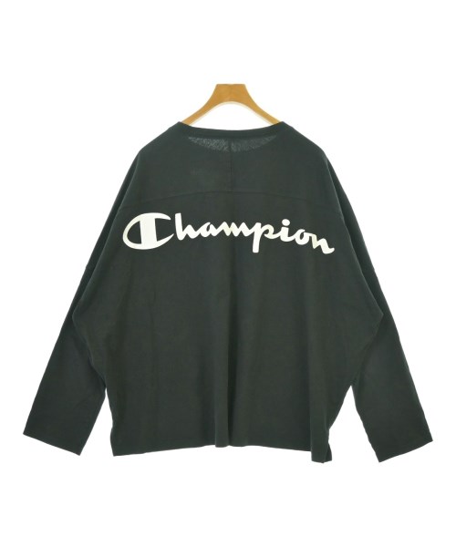 CHAMPION（チャンピオン）Tシャツ・カットソー 黒 サイズ:F レディース/2200676256017