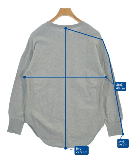 CHAMPION（チャンピオン）Tシャツ・カットソー グレー サイズ:M レディース/2200679022121
