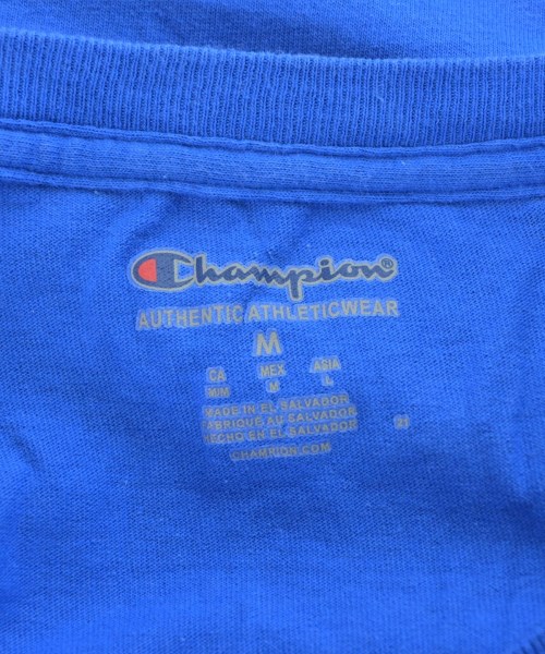 CHAMPION（チャンピオン）Tシャツ・カットソー 青 サイズ:L メンズ/2200680512154