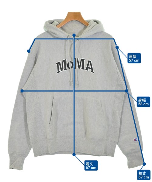 CHAMPION（チャンピオン）パーカー グレー サイズ:M メンズ/2200680584038