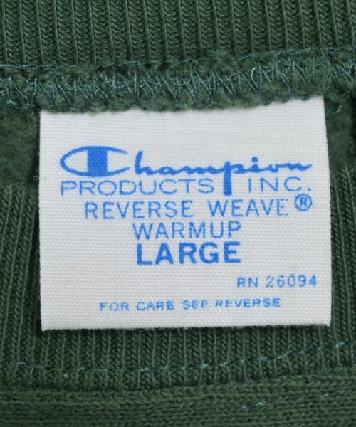 CHAMPION（チャンピオン）スウェット 緑 サイズ:L メンズ/2200674299016